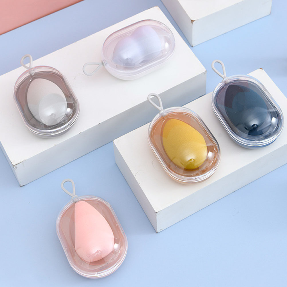 Egg Storage Holder - 4 Pezzi Eleganti Contenitori per Spugnette