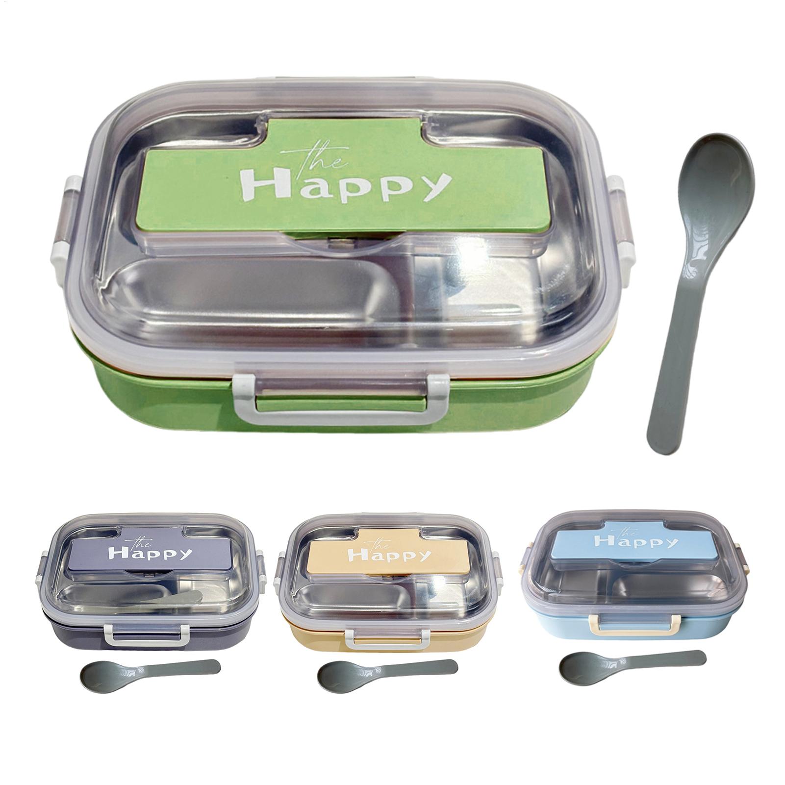 Food Storage With Dividers - Lunch Box portatile Bento Box diviso