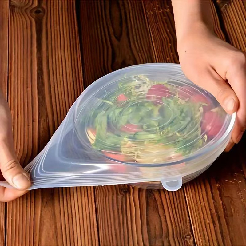 6 pezzi riutilizzabili in sili - Silicone Stretch Lid recensione e prezzo