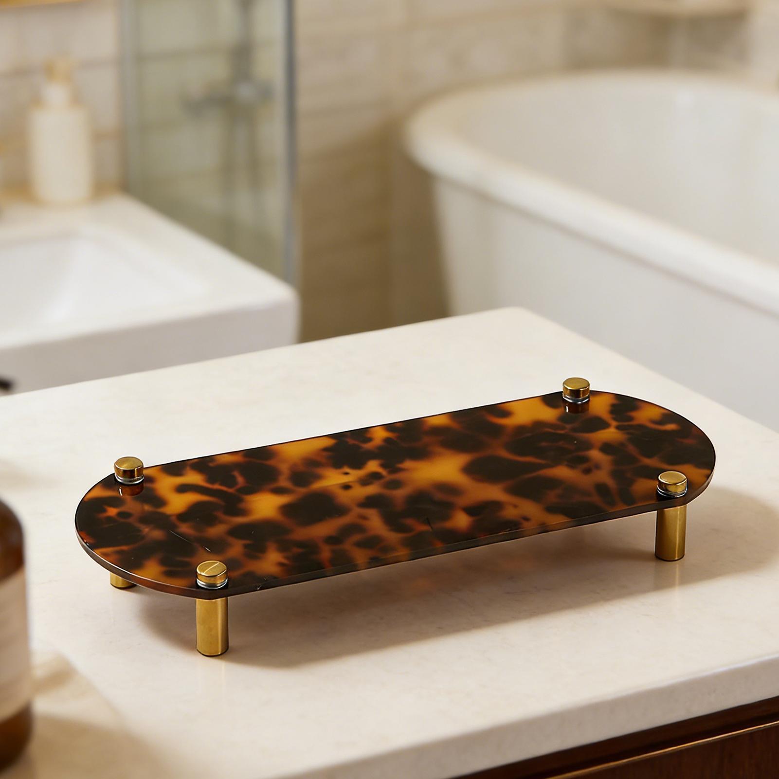 Vassoio da bagno in acrilico e - Storage Food Tray recensione e prezzo