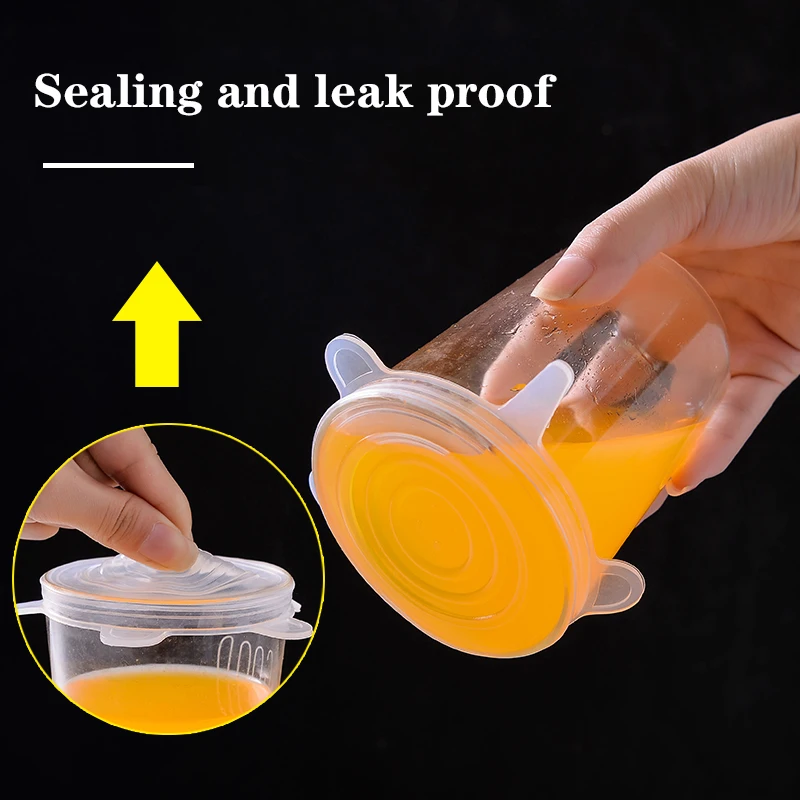 6PCS Coperchio adattabile Cope - Silicone Stretch Lid recensione e prezzo