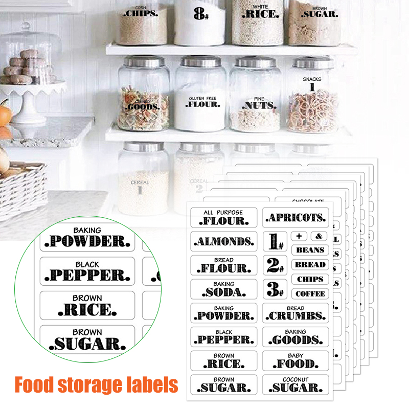 132pcs adesivi per alimenti da - Food Storage Label recensione e prezzo