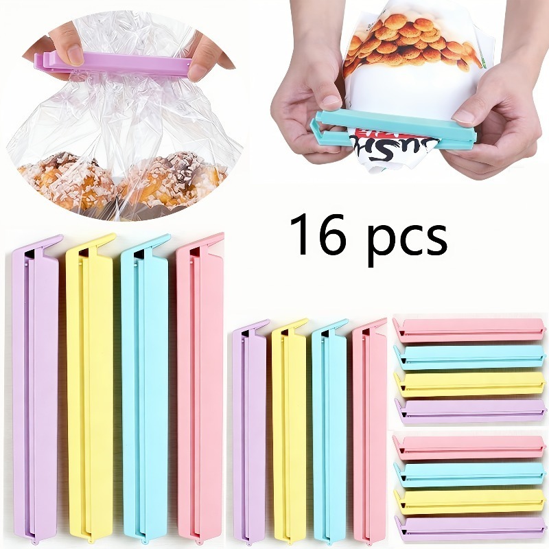 Set di 16 Clip per Sigillare S - Food Storage Zip Lock Bags recensione e prezzo